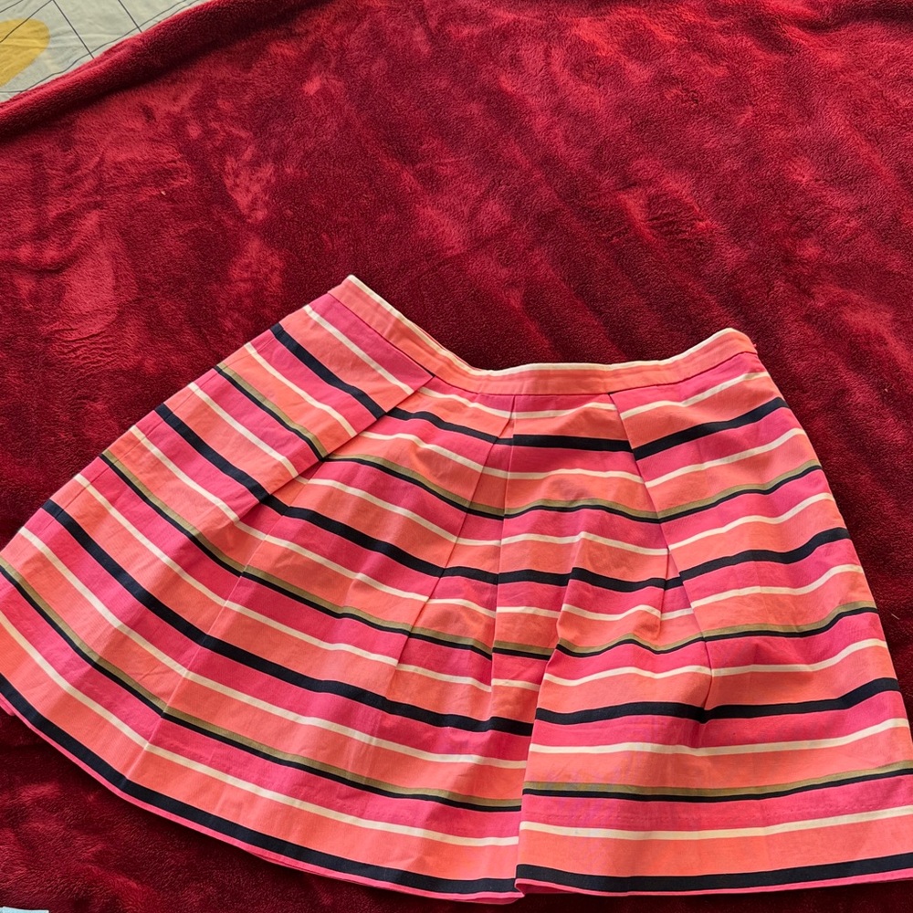 Striped Pink Women's Skirt